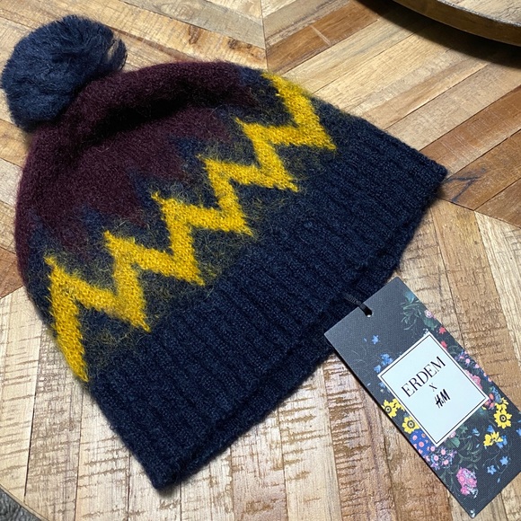 H&M Accessories - H&M x Erdem pom pom hat. Nee with Tags
